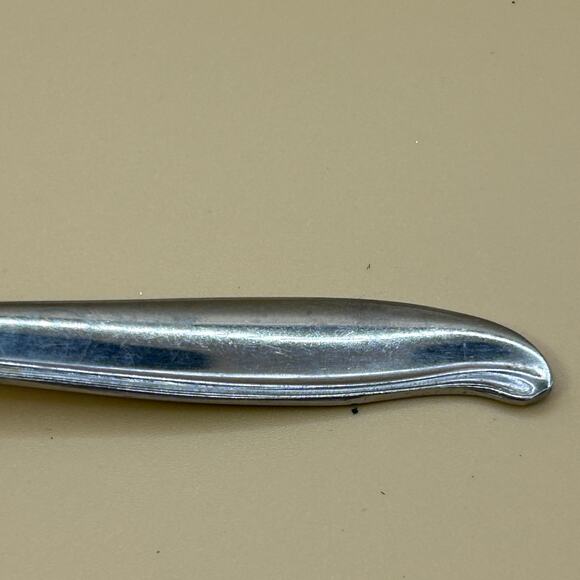 1 Sugar Spoon Dignity Acsons 5 5/8 in Stain on Front Swirl Pattern - Picture 10 of 10